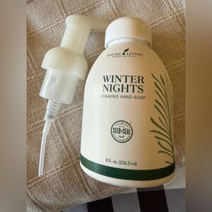 Young Living Winter Nights Foaming Hand Soap & Pump - Brand New - Full Size
